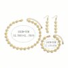 1set Handmade Colorful Daisy Flower Necklace Pastoral Style Collarbone Chain For Women Adjustable Flower Bead Quantity ValentinesMomMotherMothers DayGift main 4