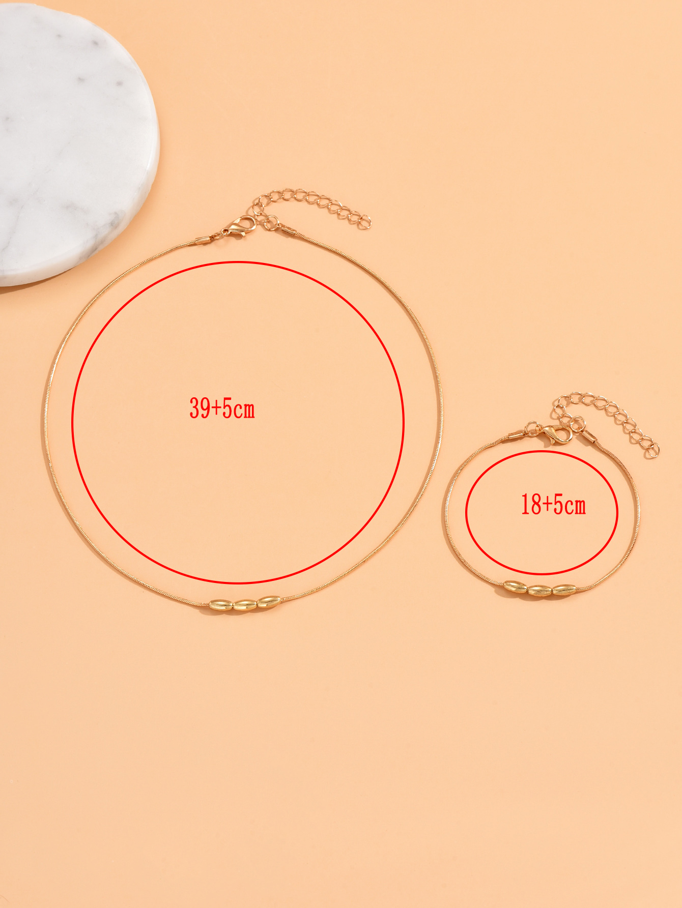 Yellow Gold Snake Necklace for Men and Women Casual Copper Chain Jewelry