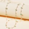 Faux Pearl Decor Necklace Bracelet main 1