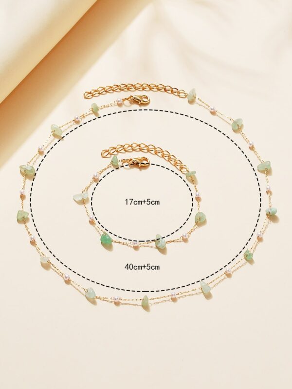 Faux Pearl Necklace Jewelry Gift for Women