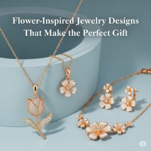 Flower Inspired Jewelry Designs That Make the Perfect Gift